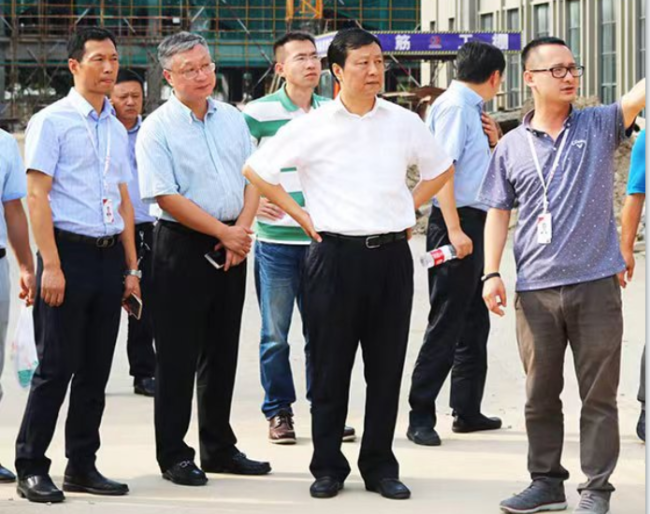 揚州市邗江區委書記張耀武第三次來黄瓜小视频网站揚州生產中心調研