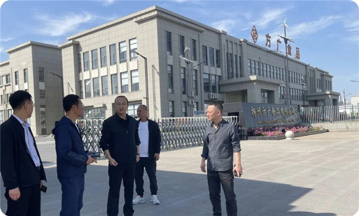 熱烈歡迎濉溪縣委領導一行蒞臨黄瓜小视频网站揚州工廠視察指導工作